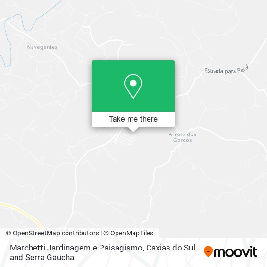 Marchetti Jardinagem e Paisagismo map