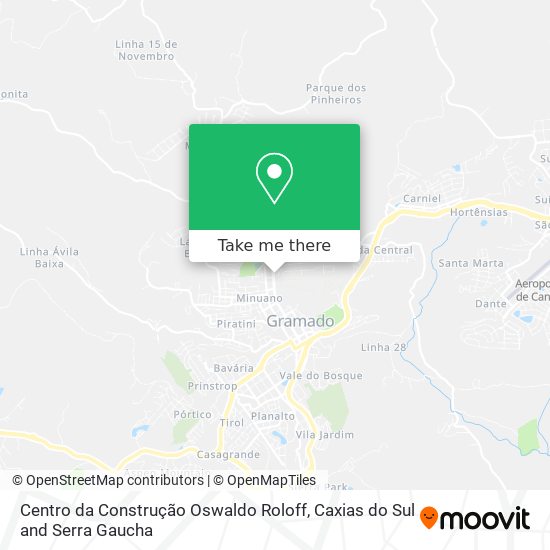 Centro da Construção Oswaldo Roloff map