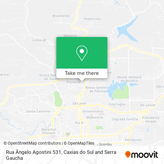 Rua Ângelo Agostini 531 map