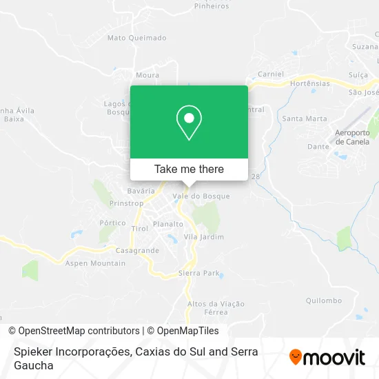 Spieker Incorporações map