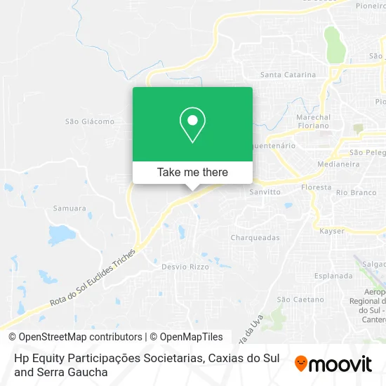 Hp Equity Participações Societarias map