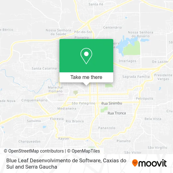 Blue Leaf Desenvolvimento de Software map