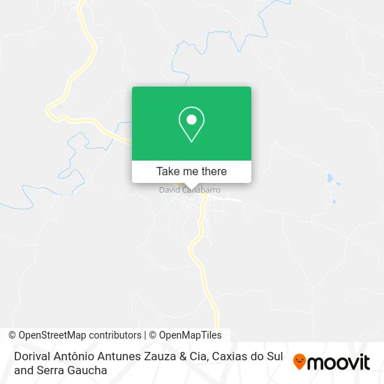 Dorival Antônio Antunes Zauza & Cia map