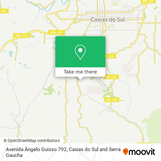 Avenida Ângelo Guisso 792 map