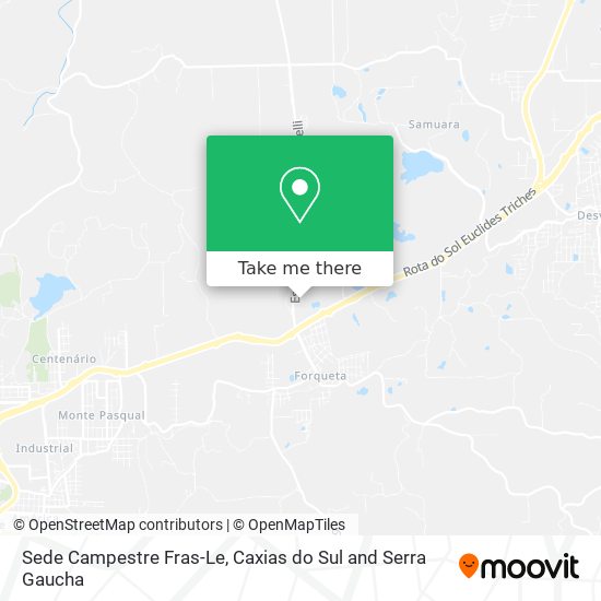 Mapa Sede Campestre Fras-Le