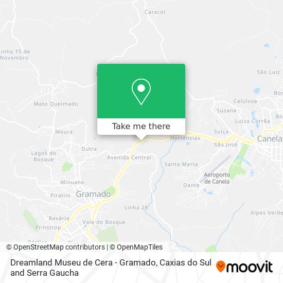 Dreamland Museu de Cera - Gramado map