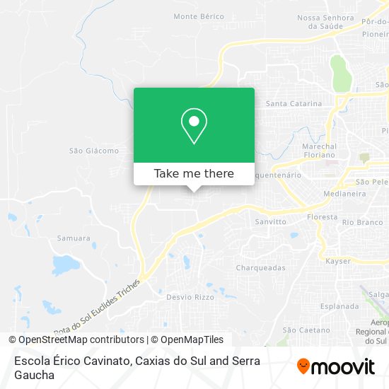 Escola Érico Cavinato map