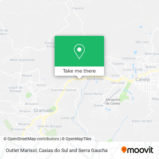 Outlet Marisol map