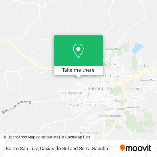 Bairro São Luiz map