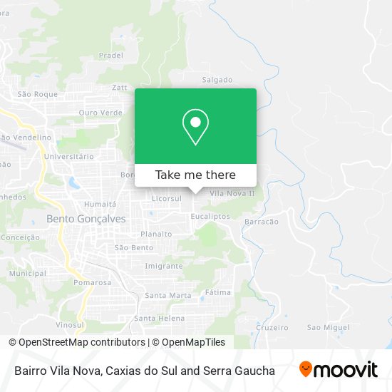 Bairro Vila Nova map