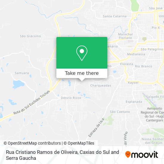 Rua Cristiano Ramos de Oliveira map