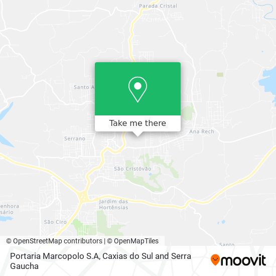 Portaria Marcopolo S.A map