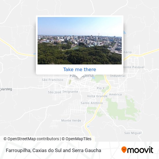 Farroupilha map