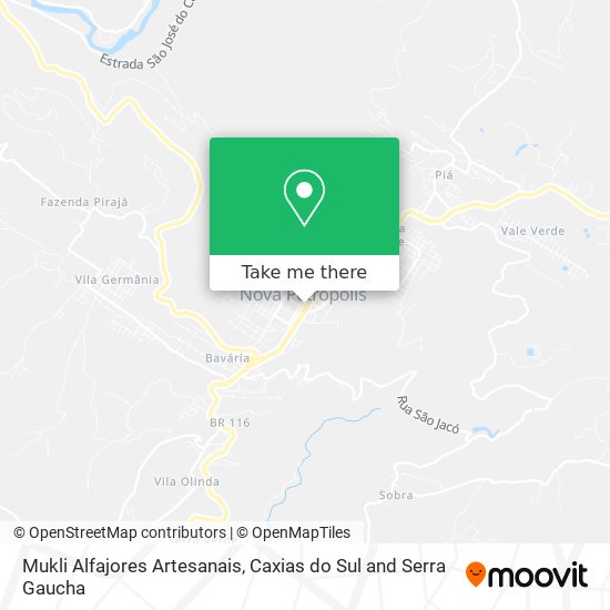 Mukli Alfajores Artesanais map