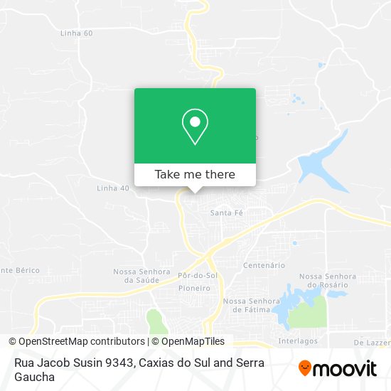 Rua Jacob Susin 9343 map