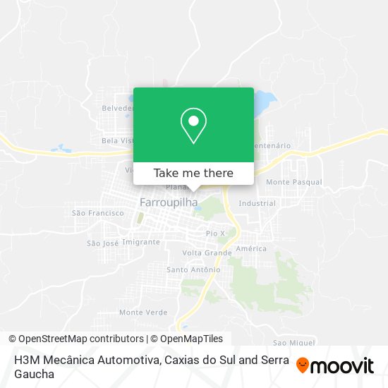 H3M Mecânica Automotiva map