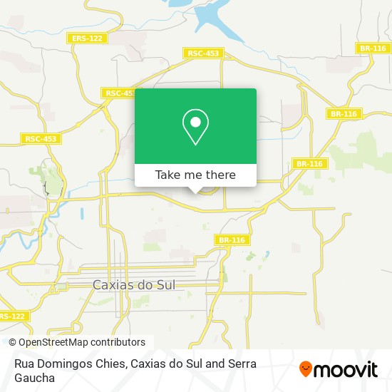 Rua Domingos Chies map
