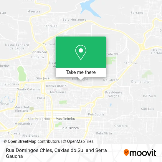 Rua Domingos Chies map