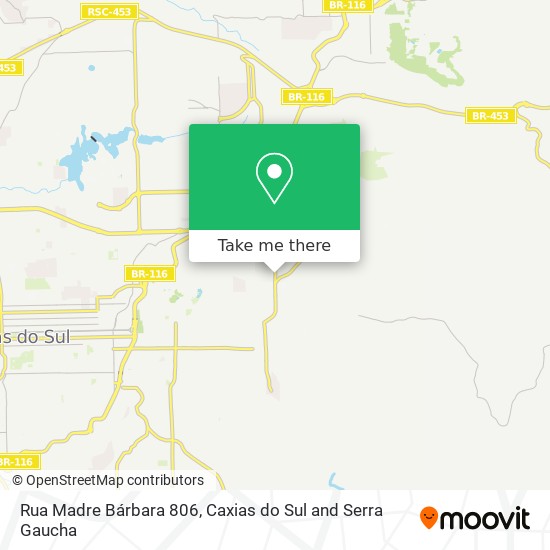 Rua Madre Bárbara 806 map
