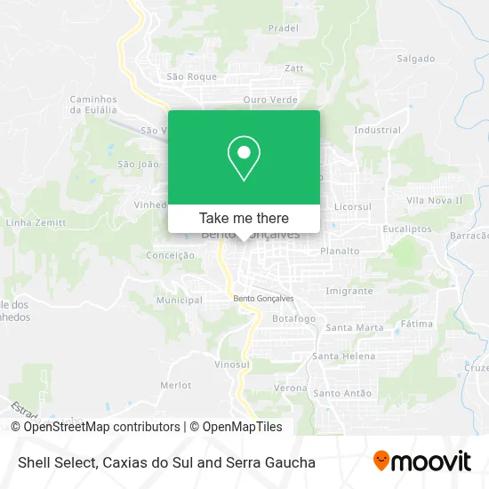 Shell Select map