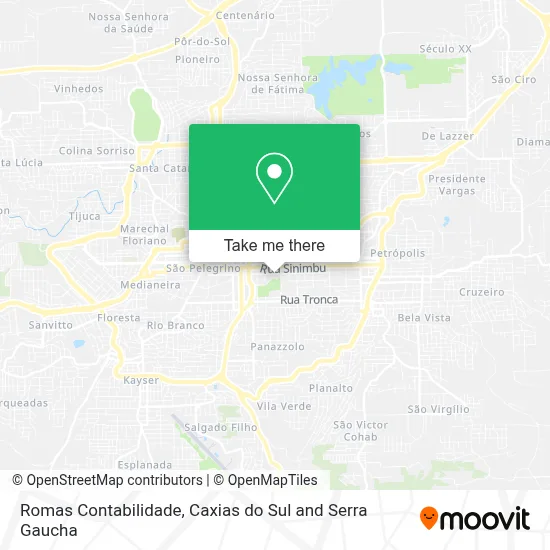 Romas Contabilidade map