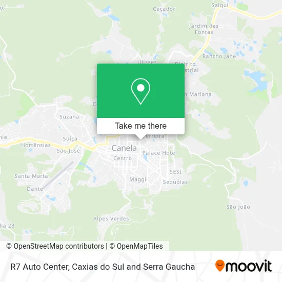 R7 Auto Center map