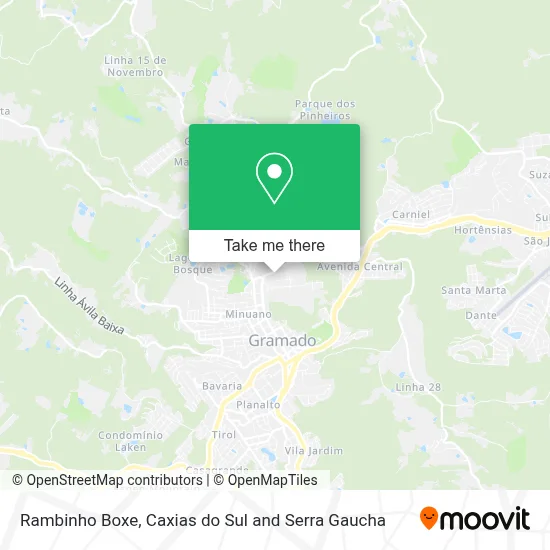 Rambinho Boxe map