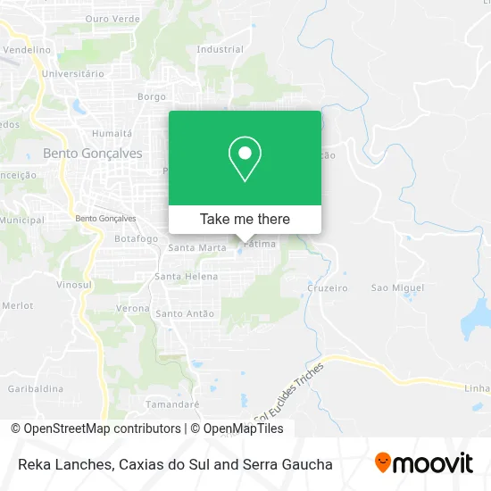 Reka Lanches map