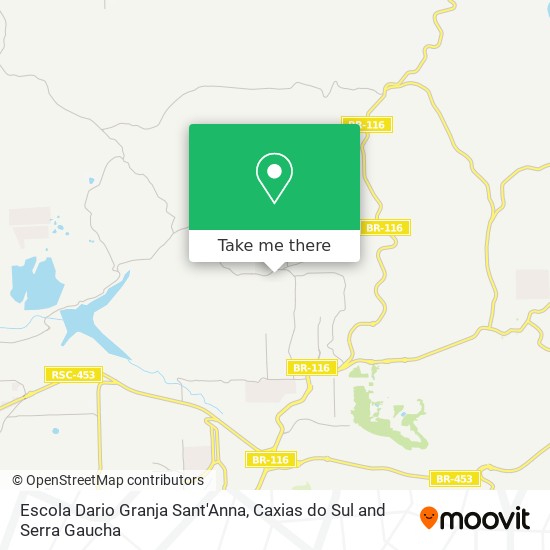 Escola Dario Granja Sant'Anna map