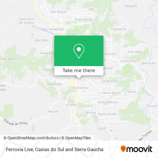 Ferrovia Live map