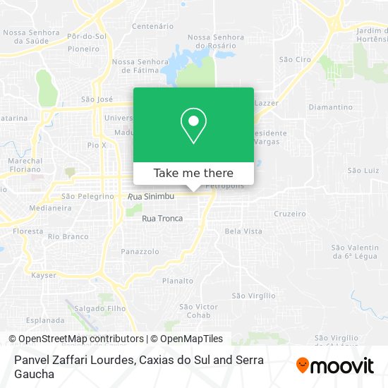 Panvel Zaffari Lourdes map