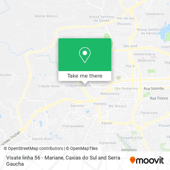 Visate linha 56 - Mariane map