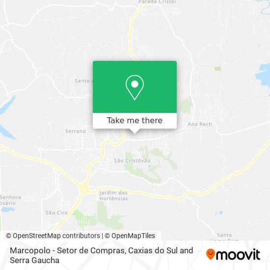 Marcopolo - Setor de Compras map