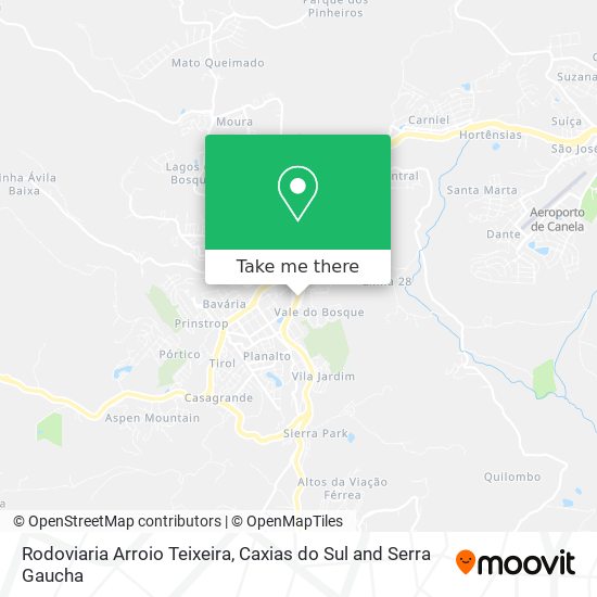 Rodoviaria  Arroio Teixeira map