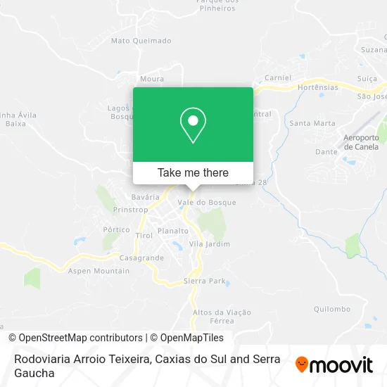 Rodoviaria  Arroio Teixeira map