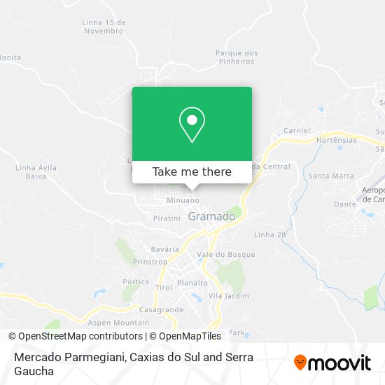 Mercado Parmegiani map