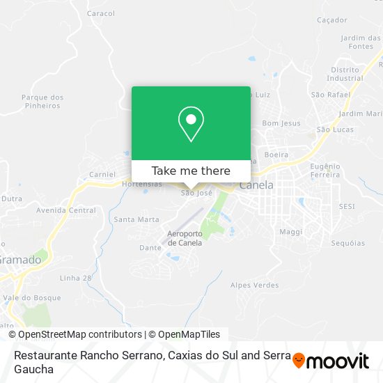 Restaurante Rancho Serrano map
