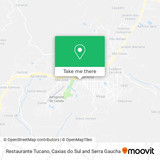 Restaurante Tucano map