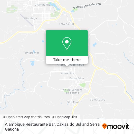 Alambique Restaurante Bar map