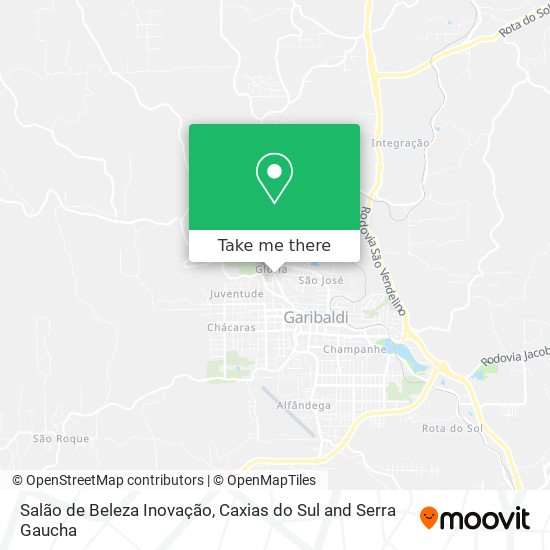 Salão de Beleza Inovação map