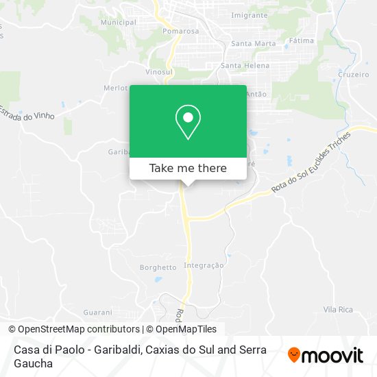 Casa di Paolo - Garibaldi map