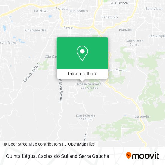 Quinta Légua map