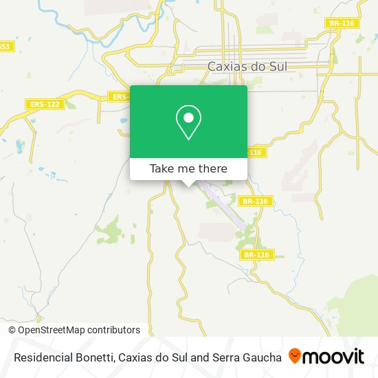 Residencial Bonetti map