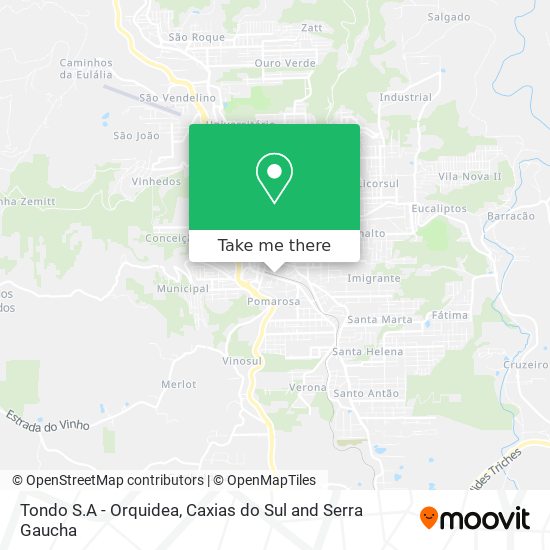 Tondo S.A - Orquidea map