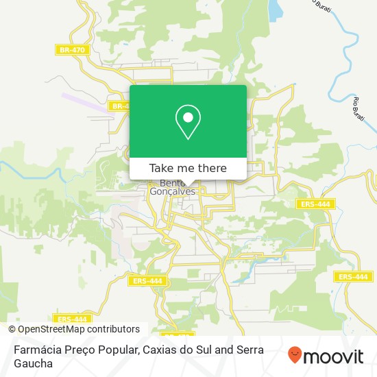 Farmácia Preço Popular map