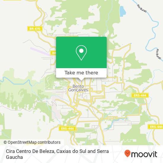 Cira Centro De Beleza map