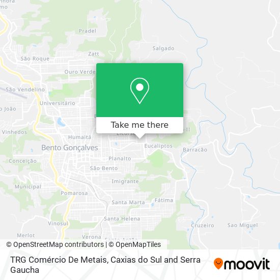 TRG Comércio De Metais map
