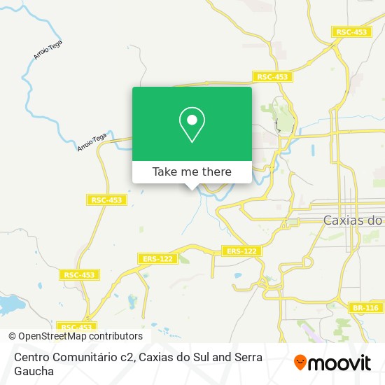 Centro Comunitário c2 map