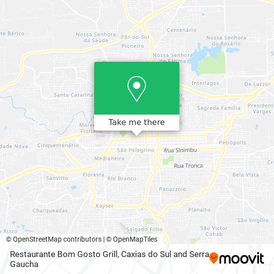 Restaurante Bom Gosto Grill map