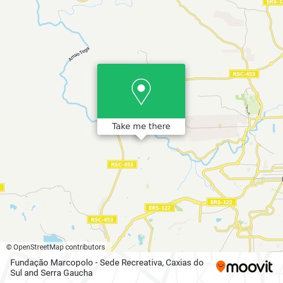 Fundação Marcopolo - Sede Recreativa map